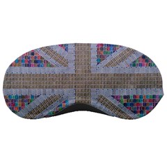 Multicoloured Union Jack Sleeping Masks by cocksoupart