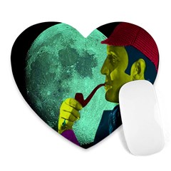 Sherlock Holmes Heart Mousepads by icarusismartdesigns