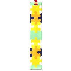 Puzzle Pieces                                                                     			large Book Mark by LalyLauraFLM