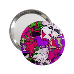 Ink Shapes                                                                         			2 25  Handbag Mirror by LalyLauraFLM