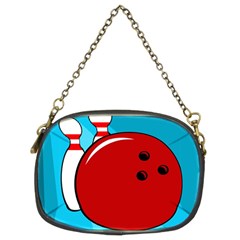 Bowling  Chain Purses (two Sides)  by Valentinaart