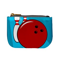 Bowling  Mini Coin Purses by Valentinaart