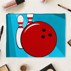 Bowling  Cosmetic Bag (xl) by Valentinaart