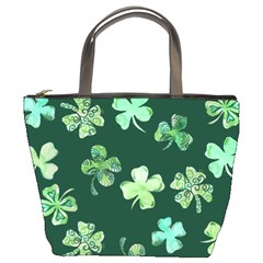 Lucky Shamrocks Bucket Bags by BubbSnugg