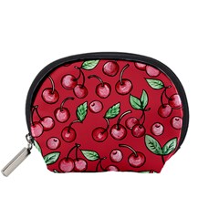 Cherry Cherries For Spring Accessory Pouches (small)  by BubbSnugg