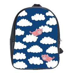 When Pigs Fly School Bags(large)  by BubbSnugg