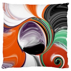 Abstract Orb Standard Flano Cushion Case (one Side) by digitaldivadesigns