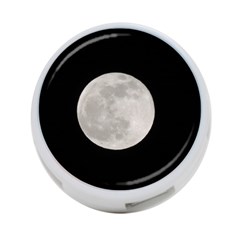 Full Moon At Night 4-port Usb Hub (two Sides)  by picsaspassion