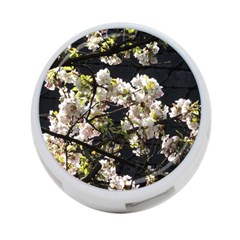 Blooming Japanese Cherry Flowers 4-port Usb Hub (one Side) by picsaspassion