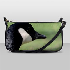 Goose, Black And White Shoulder Clutch Bags by picsaspassion