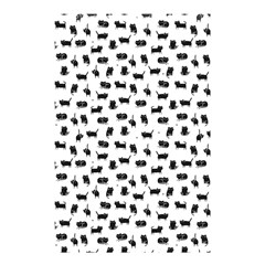 Black Cats  Shower Curtain 48  X 72  (small)  by kostolom3000shop