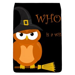 Halloween Witch - Orange Owl Flap Covers (s)  by Valentinaart