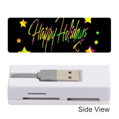 Happy Holidays 4 Memory Card Reader (stick)  by Valentinaart