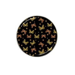 Insects Motif Pattern Hat Clip Ball Marker (4 Pack) by dflcprints