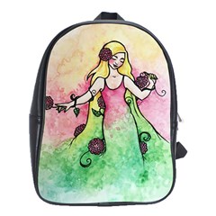 Green Thumb Spring School Bags (xl)  by BubbSnugg