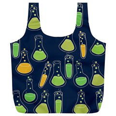 Science Geek Full Print Recycle Bags (l)  by BubbSnugg