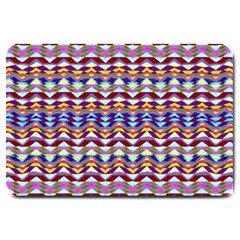 Ethnic Colorful Pattern Large Doormat  by dflcprints