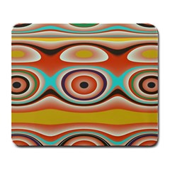 Oval Circle Patterns Large Mousepads by digitaldivadesigns