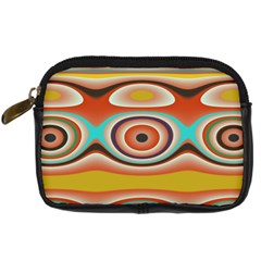 Oval Circle Patterns Digital Camera Cases by digitaldivadesigns