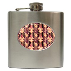 Seamless Pattern Hip Flask (6 Oz) by Amaryn4rt