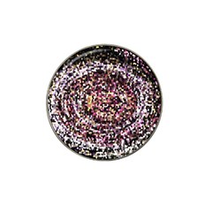 Mosaic Colorful Abstract Circular Hat Clip Ball Marker (4 Pack) by Amaryn4rt