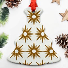 Seamless Repeating Tiling Tileable Ornament (christmas Tree)  by Amaryn4rt