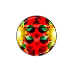 Abstract Digital Design Hat Clip Ball Marker by Amaryn4rt