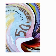 Abstract Currency Background Large Garden Flag (two Sides) by Amaryn4rt