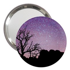 Arches National Park Night 3  Handbag Mirrors by Amaryn4rt