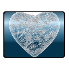 Frozen Heart Fleece Blanket (small) by Amaryn4rt