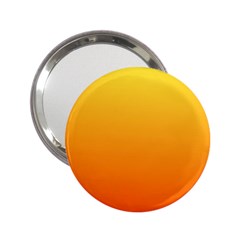 Rainbow Yellow Orange Background 2 25  Handbag Mirrors by Amaryn4rt