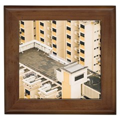 Apartments Architecture Building Framed Tiles by Amaryn4rt