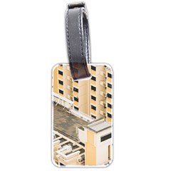 Apartments Architecture Building Luggage Tags (two Sides) by Amaryn4rt