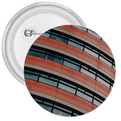 Architecture Building Glass Pattern 3  Buttons by Amaryn4rt