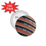 Architecture Building Glass Pattern 1.75  Buttons (100 pack)  Front