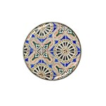 Ceramic Portugal Tiles Wall Hat Clip Ball Marker Front