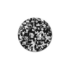 Noise Texture Graphics Generated Golf Ball Marker (4 Pack) by Nexatart