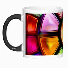 Glass Colorful Stained Glass Morph Mugs by Nexatart