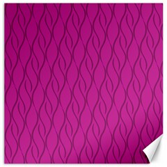 Magenta Pattern Canvas 12  X 12   by Valentinaart