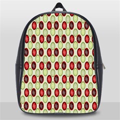 Christmas Pattern School Bags(large)  by Nexatart