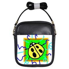 Insect Ladybug Girls Sling Bags by Nexatart