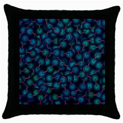 Background Abstract Textile Design Throw Pillow Case (black) by Nexatart