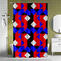 Pattern Abstract Artwork Shower Curtain 48  X 72  (small)  by Nexatart