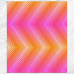 Pattern Background Pink Orange Canvas 8  X 10  by Nexatart