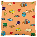 School Rocks! Large Cushion Case (Two Sides) Back