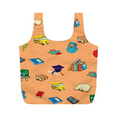 School Rocks! Full Print Recycle Bags (m)  by athenastemple