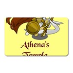 Athena s Temple Magnet (Rectangular) Front