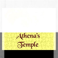 Athena s Temple Rectangular Jigsaw Puzzl by athenastemple