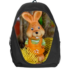 Easter Hare Easter Bunny Backpack Bag by Nexatart