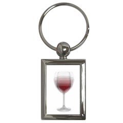 Wine Glass Steve Socha Key Chains (rectangle)  by WineGlassOverlay